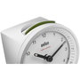 Braun BC 07 W-DCF Réveil radio analogique blanc
