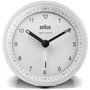 Braun BC 07 W-DCF Réveil radio analogique blanc