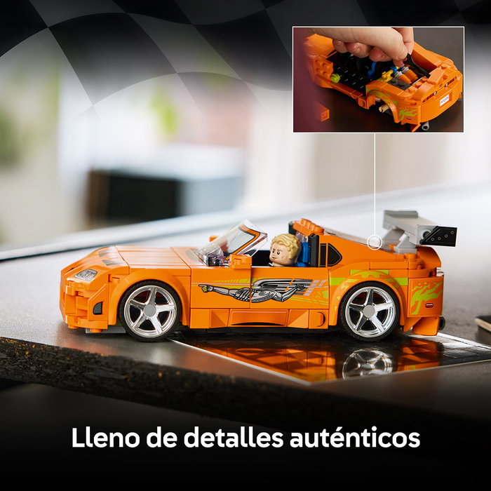 Lego Speed Champions 77260 La Toyota Supra MK4 de Fast and Furious - Jouet de construction pour enfants dès 10 ans