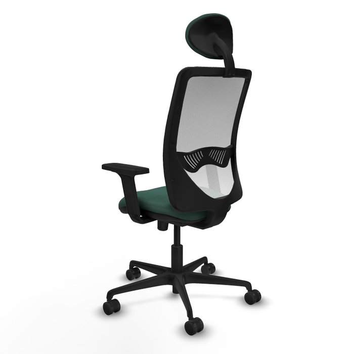 PIQUERAS Y CRESPO Chaise Zulema Synchro Vert foncé et Blanc PIQUERAS Y CRESPO Chaise Zulema Synchro Vert foncé et Blanc