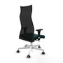 Piqueras y Crespo Chaise de Bureau Albacete XL Vert Bouteille