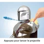 Fisher-Price Imaginext Figurine articulée XXL The Mandalorian Star Wars, 40 cm avec lanceur de projectile, HXT20