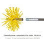 WOLFPACK LINEA PROFESIONAL Brosse de débouchage en nylon 150 mm M12
