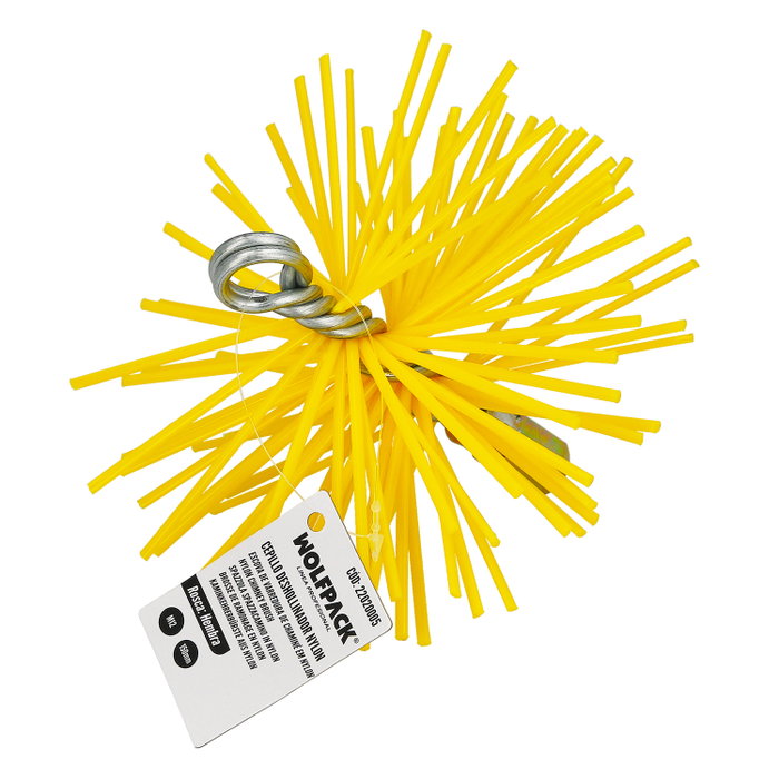 WOLFPACK LINEA PROFESIONAL Brosse de débouchage en nylon 150 mm M12