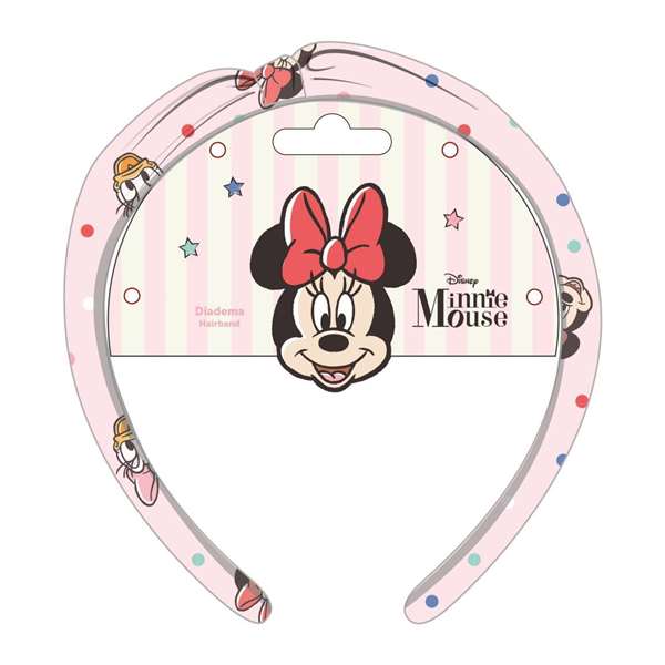Cerdá Diadema pour cheveux enfant Minnie, accessoire pour fille 7.1 x 12.3 x 0.1 cm, couleur rouge