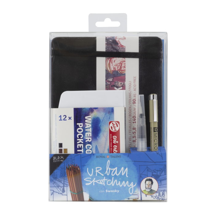 Sakura Set Urban Sketching Negro Sakura Set Urban Sketching Negro