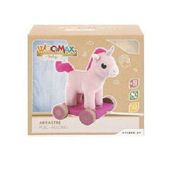 Color Baby Arrastre de Madera Peluche Unicornio