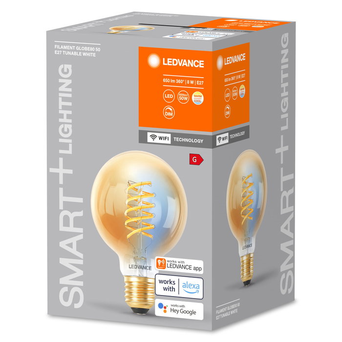 Ledvance SMART+ Ampoule LED E27 8W 600Lm 2200-5000K Dimmable