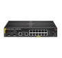 Hewlett Packard Enterprise Aruba CX 6100 12 ports Gigabit Switch PoE+ 139W avec 2x 10G SFP+, 12G Class4, sans licence logicielle, pour entreprise