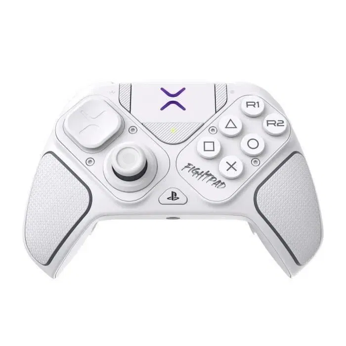 Turtle Beach Victrix Pro BFG Reloaded - Manette Sans Fil Modulaire pour PlayStation 5, PS4 et PC - Version Blanc avec Gâchettes Clutch et Module Fightpad 6 Boutons Turtle Beach Victrix Pro BFG Reloaded - Manette Sans Fil Modulaire pour PlayStation 5, PS4 et PC - Version Blanc avec Gâchettes Clutch et Module Fightpad 6 Boutons
