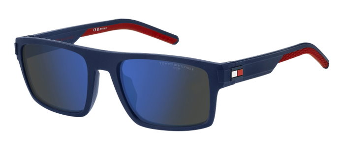 Tommy Hilfiger TH-1977-S-FLL Lunettes de soleil homme bleu Tommy Hilfiger TH-1977-S-FLL Lunettes de soleil homme bleu