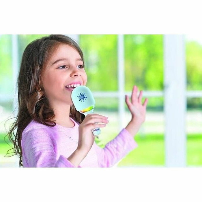 LEXIBOOK Micro de Karaoke Disney Reine des Neiges Bluetooth