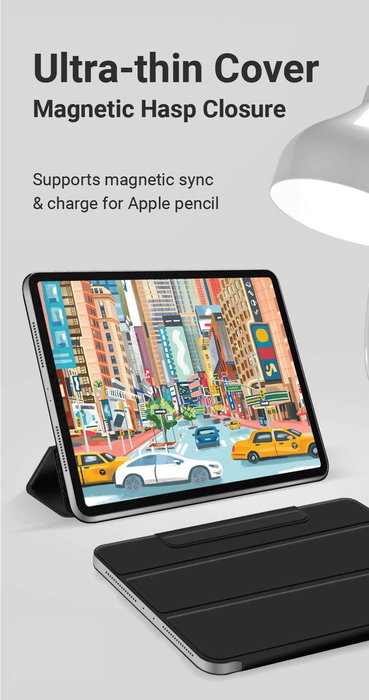 eSTUFF Étui magnétique iPad Pro 11 COLORADO - Noir
