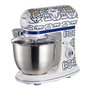 Ariete 1588 CAPRI Robot de cuisine multifonction avec bol inox, 10 vitesses et fonction pulse, jeu d'accessoires complet - Compact et fonctionnel
