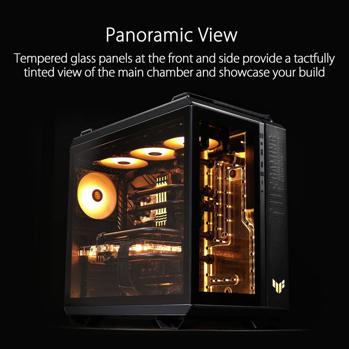 Boîtier ATX semi-tour Asus TUF GAMING GT502 PLUS Noir Boîtier ATX semi-tour Asus TUF GAMING GT502 PLUS Noir