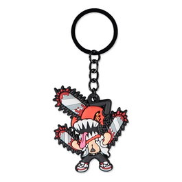 Difuzed Porte-clés Chainsaw Man en caoutchouc