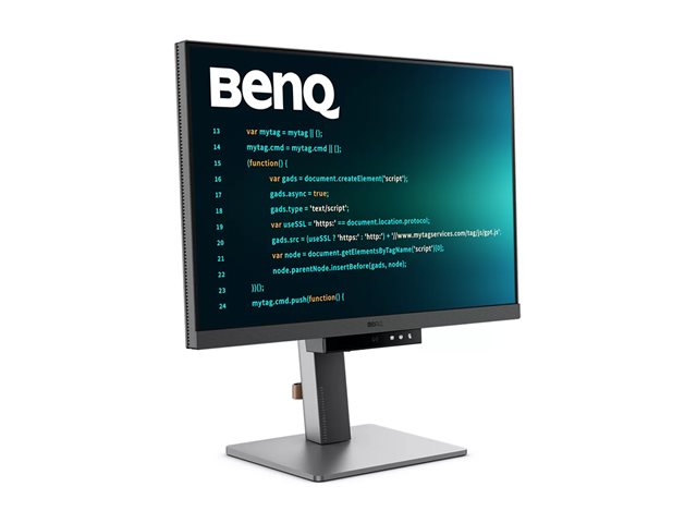 BenQ RD240Q Moniteur LED 24.1 pouces IPS WQXGA 2560x1600 HDR USB-C 90W Daisy Chain Ergonomique Noir