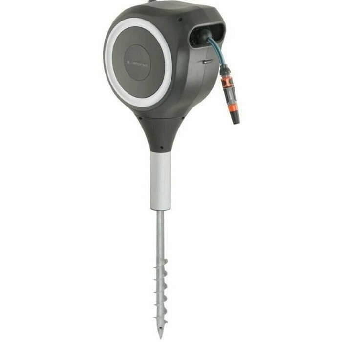 Gardena RollUp S Dévidoir automatique 15 m liseret blanc