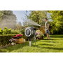 Gardena RollUp S 15m liseret blanc - Kit complet