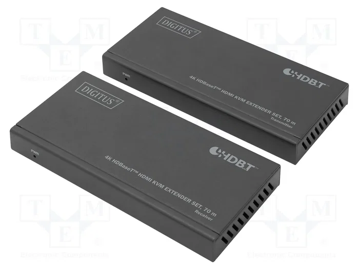 DIGITUS Commutateur KVM 4K UHD 2160p HDCP 2.2 noir DIGITUS Commutateur KVM 4K UHD 2160p HDCP 2.2 noir