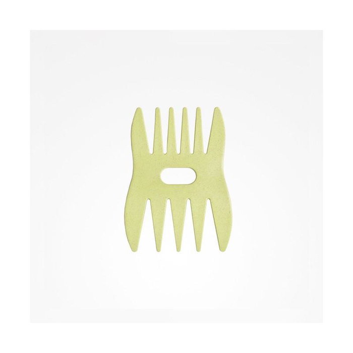 Bifull Peine Escarpidor Modèle N°016 Ren Natur - Peigne double pour barbe en fibre de blé biodégradable, durable et professionnel Bifull Peine Escarpidor Modèle N°016 Ren Natur - Peigne double pour barbe en fibre de blé biodégradable, durable et professionnel