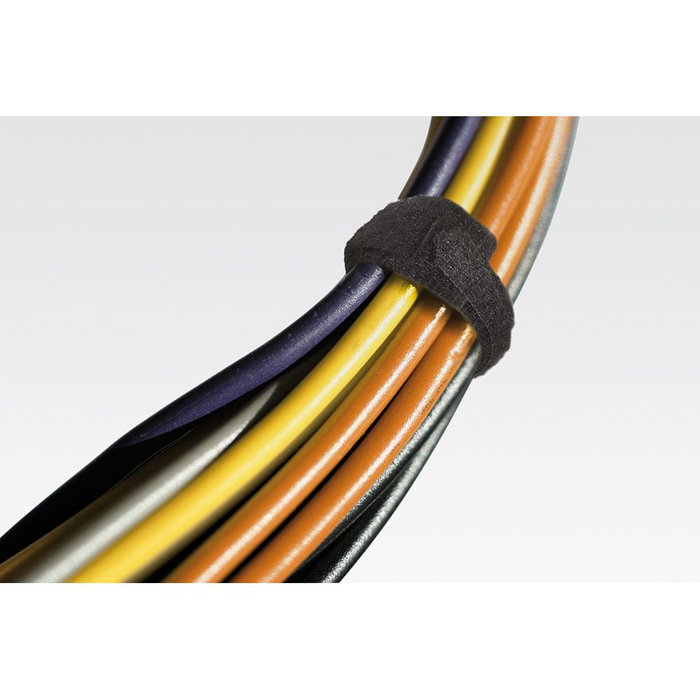 Attaches pour câble en velcro Velcro One-Wrap Strap Blanc 13 mm x 20 cm (25 Unités)