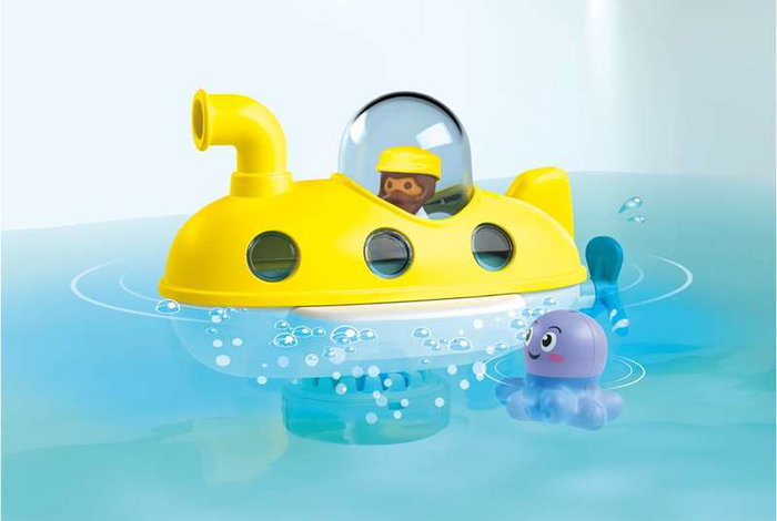 Playmobil Submarino de colores Playmobil Junior Tintin avec pastilles de bain