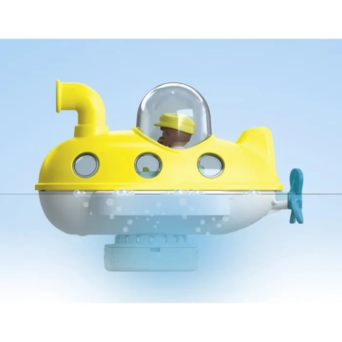 Playmobil 71440 Sous-marin avec plongeur AQUA Tinti, Jouet de bain junior, A partir de 12 mois