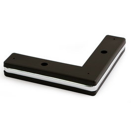 Q&Q Patte en plastique marron pour canapé QUINA 170x170x30 mm