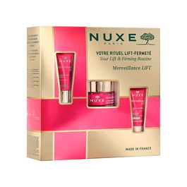 Nuxe - Kit Routine Fermeté Merveillance Lift : Crème de Jour Poudrée Liftante Vegan 50 ml + Crème Contour des Yeux Liftante Vegan 15 ml + Crème de Nuit Liftante Vegan 15 ml