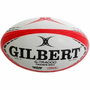 Gilbert Ballon de rugby GTR4000 Taille 5 Rouge et Blanc