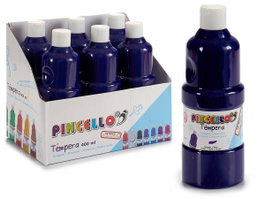 Pincello Peinture Tempera 400 ml Violette 6,5x18x6,5 cm (Set de 24)