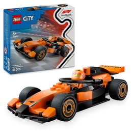 LEGO City Voiture de course McLaren avec pilote de F1, 60442