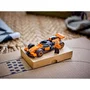 LEGO City 60442 Voiture de course McLaren avec pilote F1 - Jouet de construction 86 pièces pour enfants dès 6 ans