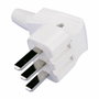 FNP Fiche électrique bipolaire blanche pour cuisine 25A 250V