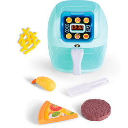 TACHAN - Friteuse sans Huile Jouet 'Ma Première Air Fryer' Modèle T01002 avec Sons, Lumières et Accessoires, pour Enfants Dès 2 Ans, Jeu d'Imitation