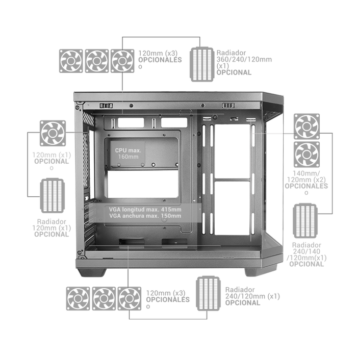 Mars Gaming MC3TCOREM Noir