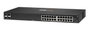 Hewlett Packard Enterprise Aruba CX 6000 Switch 24 ports Gigabit RJ45 avec 4 ports SFP, commutateur réseau managé PoE+ jusqu'à 370W pour PME