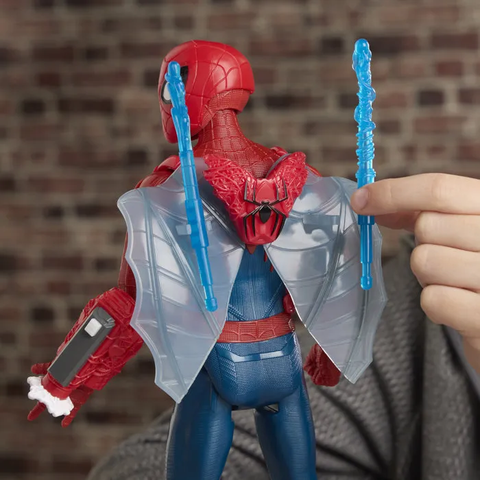 Hasbro Figurine Spider-Man 29 cm Titan Series Ultime arsenal d'araignée