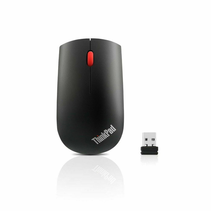 Souris sans-fil Lenovo ThinkPad Essential Noir Gris 1200 DPI
