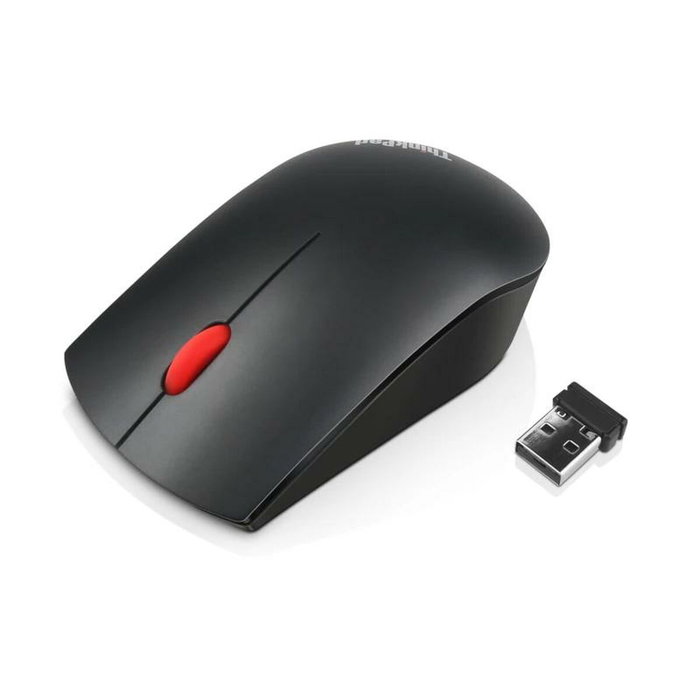 Souris sans-fil Lenovo ThinkPad Essential Noir Gris 1200 DPI