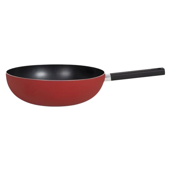 Livoo Wok Rouge Aluminium Ø 32 cm