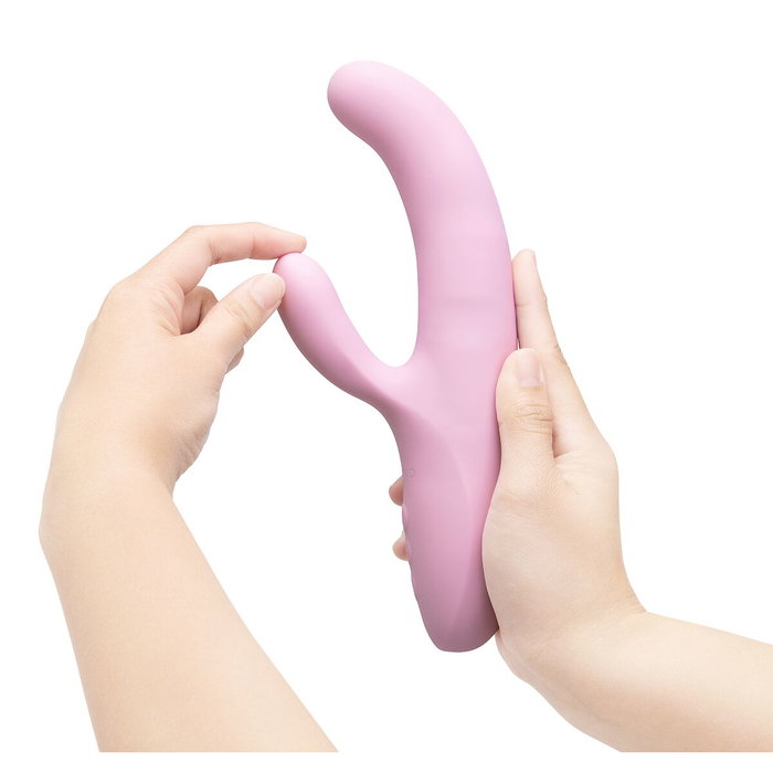 Vibration de Stimulation Double Le Wand Violet Pourpre