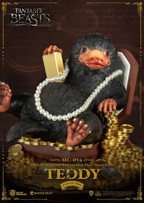 Les Animaux fantastiques statuette Master Craft Teddy 21 cm
