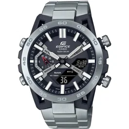 Casio ECB-2000D-1AEF - Montre connectée Bluetooth à énergie solaire - Boîtier 51mm en carbone - Étanche 10 bars - Chronographe - Pour professionnels actifs