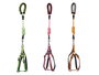 Mascow Laisse pour chien réfléchissante 1,2 m en tissu Assortie 13x90x3 cm (Set de 12)