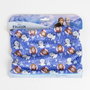 Cerdá Tour de cou polaire Frozen bleu foncé Taille S