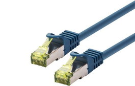 Logon Professional Câble Ethernet Cat.6A S/FTP 20m Bleu