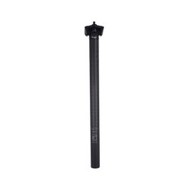 XLC Tige de selle SP-XC01.C en carbone, 27,2mm, 400mm, Noir