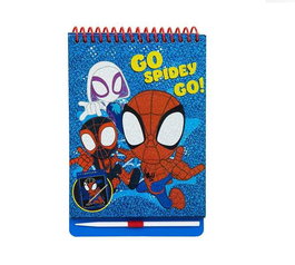 Cerda Set de papeterie scratch book Spidey - 14.0 x 20.5 x 1.0 cm - Bleu - Recommandé dès 3 ans